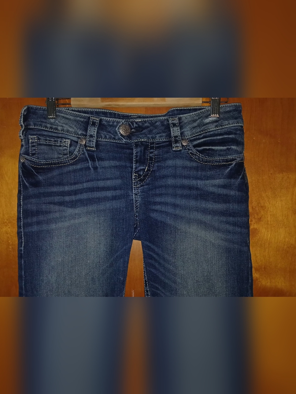 Womens SILVER Tuesday Crop Capris 29